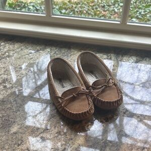 Brown Minnetonka Moccasins